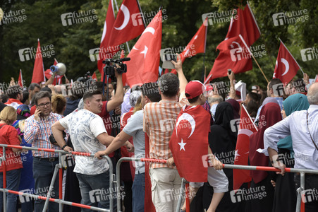 Protest gegen versuchten Militärputsch in der Türkei