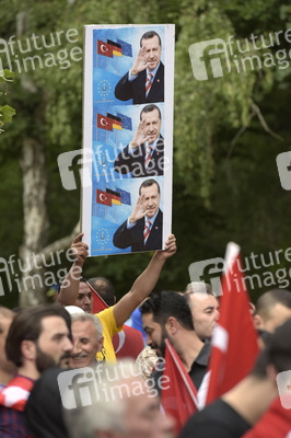 Protest gegen versuchten Militärputsch in der Türkei
