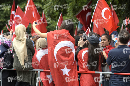 Protest gegen versuchten Militärputsch in der Türkei