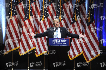 Donald Trump Pressekonferenz in New York