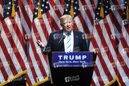 Donald Trump Pressekonferenz in New York