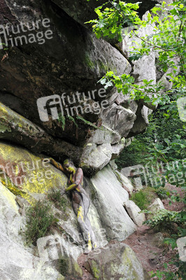 NATURE ART: Felsen / Rock Bodypainting