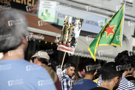 Protest gegen das Vorgehen der türkischen Regierung nach dem gescheiterten Militärputsch
