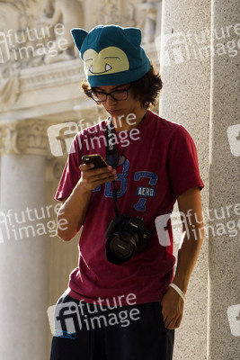 Pokemon Go-Spieler Treffen in Madrid