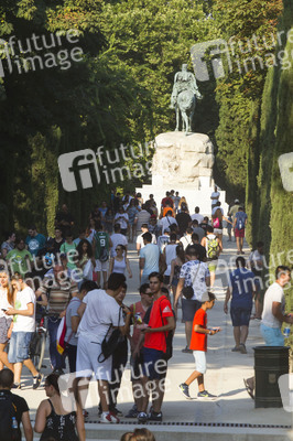 Pokemon Go-Spieler Treffen in Madrid