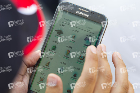 Pokemon Go-Spieler Treffen in Madrid
