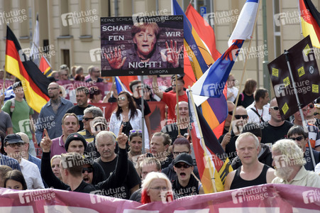 'Merkel muss weg' Demo in Berlin