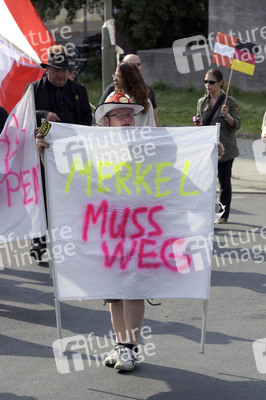 'Merkel muss weg' Demo in Berlin
