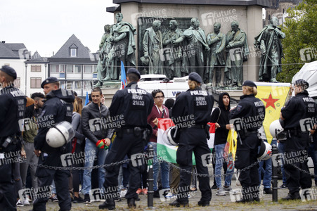 Gegendemo zur Erdogan-Großkundgebung in Köln