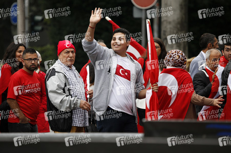 Erdogan-Demo in Köln