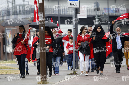 Erdogan-Demo in Köln