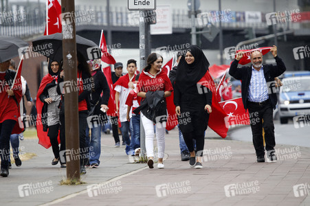 Erdogan-Demo in Köln