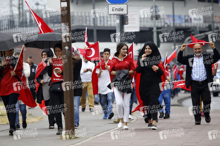 Erdogan-Demo in Köln