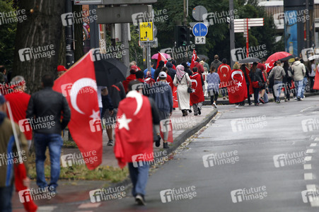 Erdogan-Demo in Köln