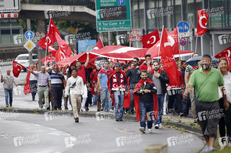 Erdogan-Demo in Köln