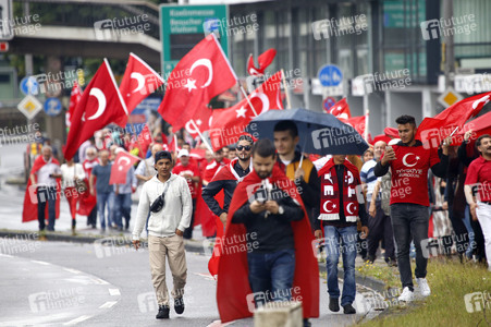 Erdogan-Demo in Köln