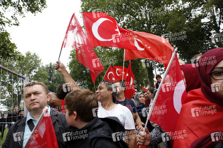 Erdogan-Demo in Köln