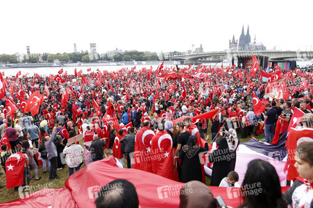 Erdogan-Demo in Köln