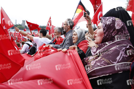 Erdogan-Demo in Köln