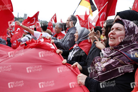Erdogan-Demo in Köln