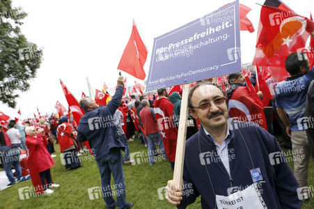 Erdogan-Demo in Köln