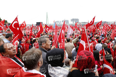 Erdogan-Demo in Köln
