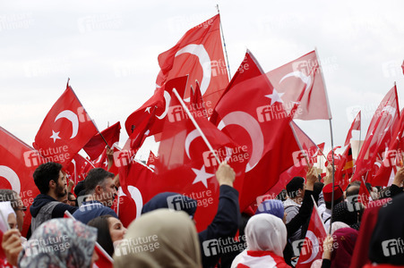 Erdogan-Demo in Köln