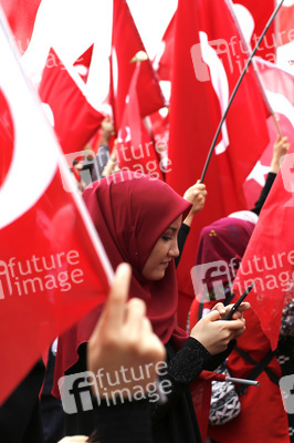 Erdogan-Demo in Köln