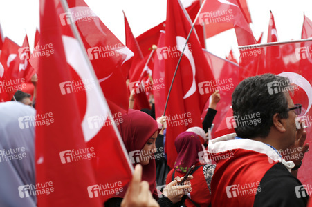 Erdogan-Demo in Köln