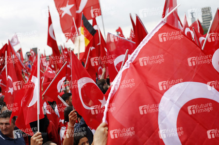 Erdogan-Demo in Köln