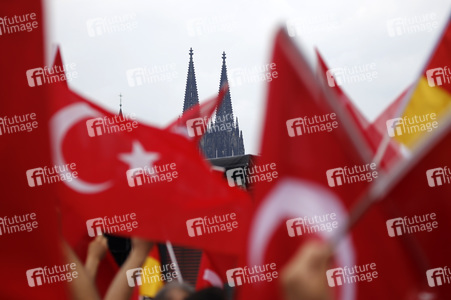 Erdogan-Demo in Köln