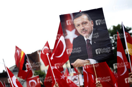 Erdogan-Demo in Köln
