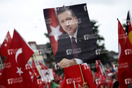 Erdogan-Demo in Köln