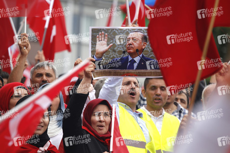 Erdogan-Demo in Köln