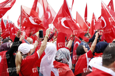 Erdogan-Demo in Köln