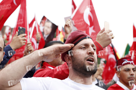 Erdogan-Demo in Köln