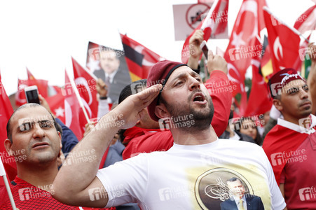 Erdogan-Demo in Köln