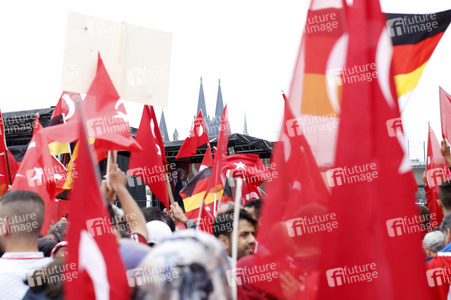 Erdogan-Demo in Köln