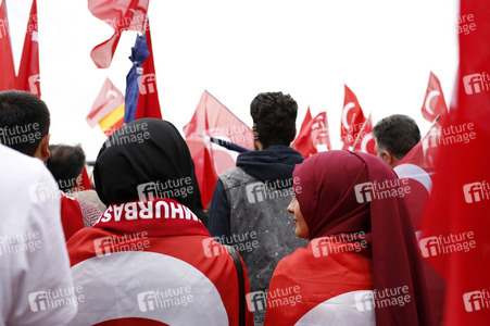 Erdogan-Demo in Köln