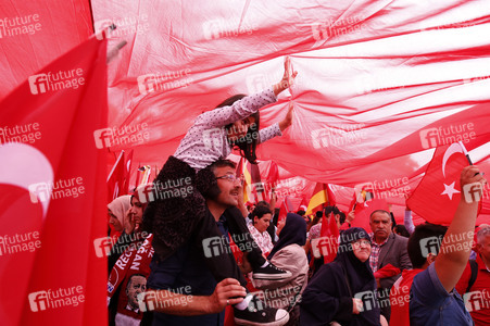 Erdogan-Demo in Köln