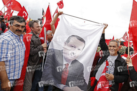 Erdogan-Demo in Köln