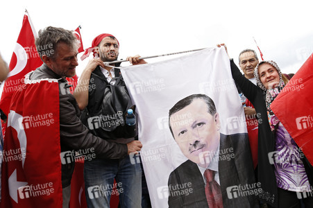 Erdogan-Demo in Köln