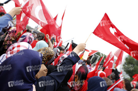 Erdogan-Demo in Köln