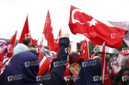Erdogan-Demo in Köln