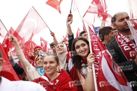 Erdogan-Demo in Köln