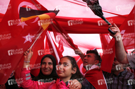 Erdogan-Demo in Köln