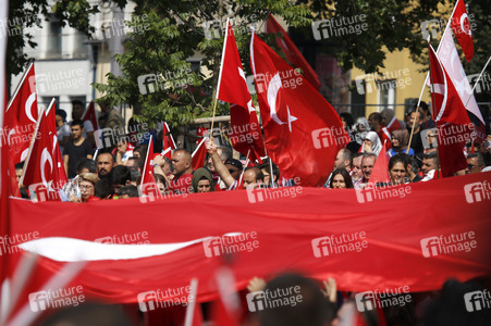 Erdogan-Demo in Köln