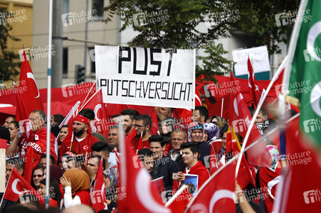 Erdogan-Demo in Köln