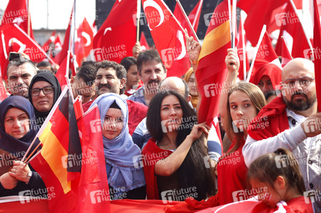 Erdogan-Demo in Köln