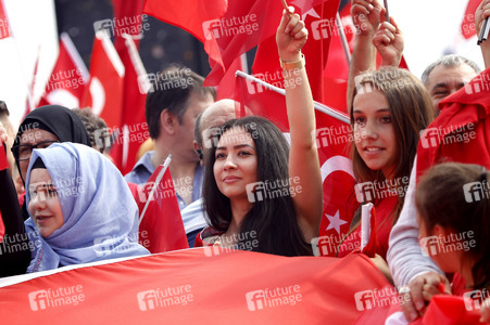 Erdogan-Demo in Köln
